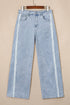 Lace Side Stripe Full Length Regular Fit Jeans