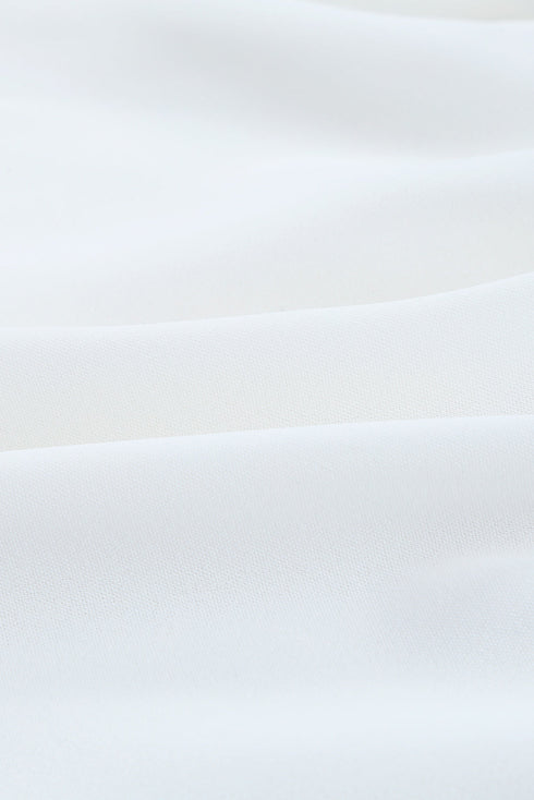 Lace Splicing V Neck Short Sleeve Blouse