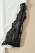 Lace Trim Button Front Long Sleeve Pajama Set