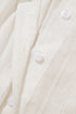 Lace Trim Textured Button Front Sleeveless Woven Top