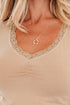 Lace Trimmed Sweetheart Neckline Ruched Long Sleeve Top