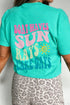 Lake Days Double Sided Letter Print Graphic Tee