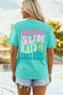 Lake Days Double Sided Letter Print Graphic Tee