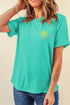 Lake Days Double Sided Letter Print Graphic Tee
