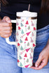 Large Capacity Cartoon Tree Print Alloy Travel Tumbler