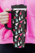 Large Capacity Cartoon Tree Print Alloy Travel Tumbler
