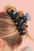 Large Matte Finish Rectangular Cutout Non Slip Hair Claw