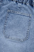 Large Patch Pocket Drawstring Paperbag Waist Barrel Jeans