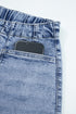 Large Patch Pocket Drawstring Paperbag Waist Barrel Jeans