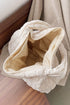 Large Quilted Texture Puffer Style Shoulder Bag