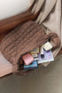 Large Quilted Texture Puffer Style Shoulder Bag