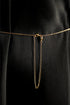 Layered Butterfly Charm Tassel Metal Waist Chain