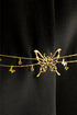 Layered Butterfly Charm Tassel Metal Waist Chain