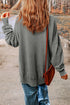 Leggings Leaves And Lattes Graphic Pullover Sweatshirt