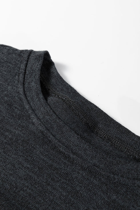 Leopard Color Block Patchwork Long Sleeve Top