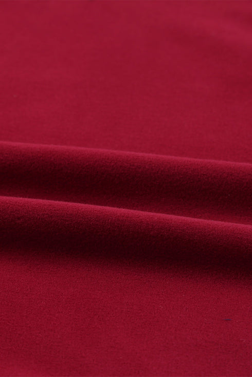 Leopard Contrast Fleece Brushed Hoodie