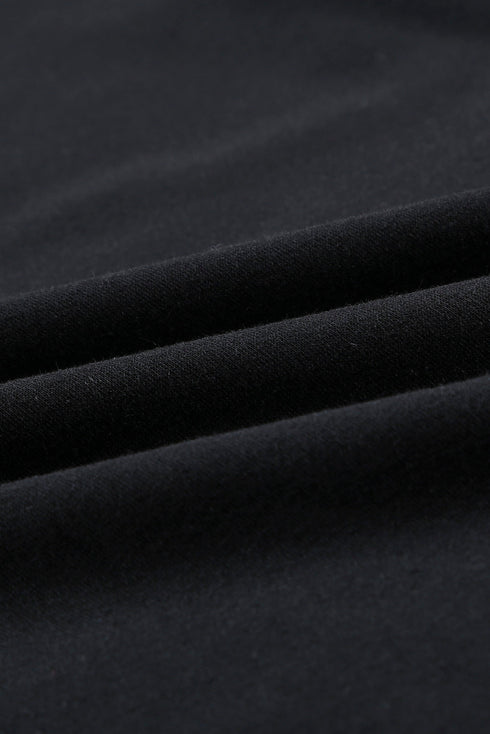 Leopard Insert Sweatshirt