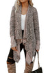 Leopard Leopard Open Front Cardigan