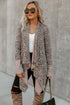 Leopard Leopard Open Front Cardigan