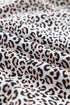 Leopard Print Bow Knot Patchwork Long Sleeve Lounge Set