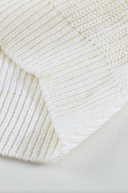 Leopard Print Contrast Color V Neck Sweater