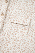 Leopard Print Corduroy Button Down Flap Pocket Jacket