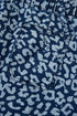 Leopard Print Drawstring Elastic Waist Wide Leg Jeans