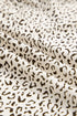 Leopard Print Frill Trim A Line Plus Size Midi Dress
