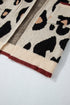 Leopard Print Long Sleeve Open Front Pocket Cardigan