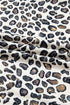 Leopard Print Loose Pullover And Shorts Loungewear