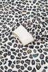 Leopard Print Loose Pullover And Shorts Loungewear