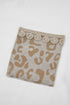 Leopard Print Patchwork Crochet Lace Puff Sleeve Top