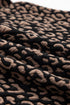 Leopard Print Puffy Bracelet Sleeve Round Neck Top