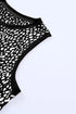 Leopard Print Round Neck Tank Top