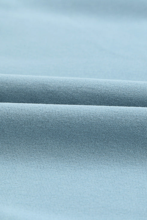 Leopard Print Sleeve Patchwork Hoodie With Pocket