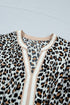 Leopard Print Sleeveless A Line Midi Dress