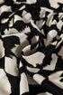 Leopard Print U Neck Sleeveless High Waist Dress