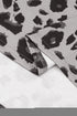 Leopard Print V Neck Long Sleeve Relaxed Fit Top