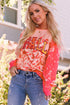 Leopard Print Varsity Graphic Crew Neck Sweatshirt