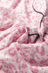 Leopard Print Viscose Button Down Pajama Set