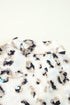 Leopard Print Western Button Front Tiered Mini Dress