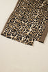 Leopard Print Western Collared Wide Leg Pant Set