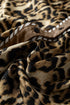 Leopard Print Western Collared Wide Leg Pant Set