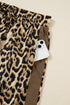 Leopard Print Western Collared Wide Leg Pant Set