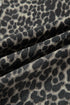 Leopard Print Western High Waist Wide Leg Barrel Jeans