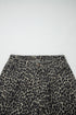 Leopard Print Western High Waist Wide Leg Barrel Jeans