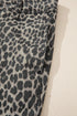 Leopard Print Western High Waist Wide Leg Jeans