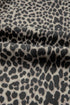 Leopard Print Western High Waist Wide Leg Jeans