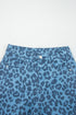 Leopard Print Western Style Straight Loose Jeans