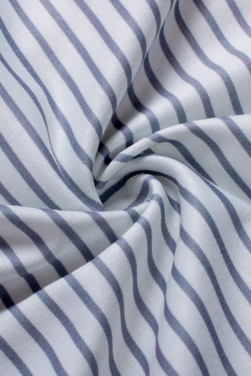 Leopard Splicing Zipper Collar Striped Sweatshirt